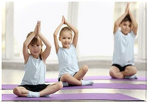 Yoga for children from 4 years