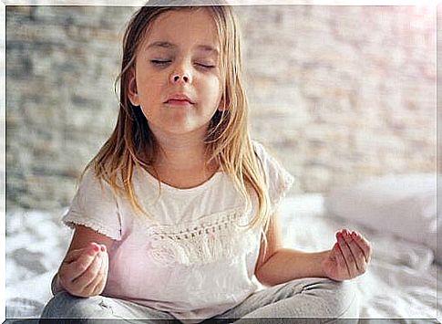Yoga for children against stress