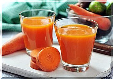 Carrot and ginger juice for weight loss