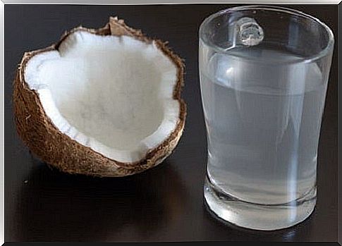 Coconut milk for diarrhea