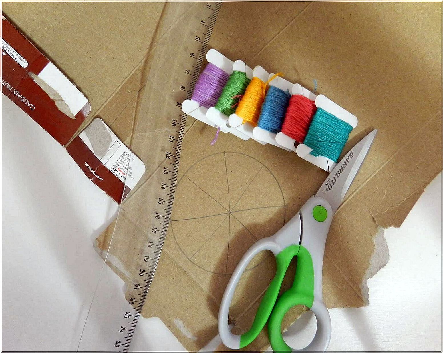 Cardboard and scissors for unusual bedside table designs