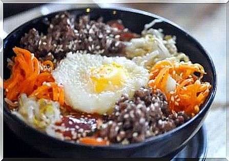 Bibimbap: Korean rice