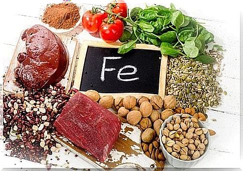 Control iron levels with food