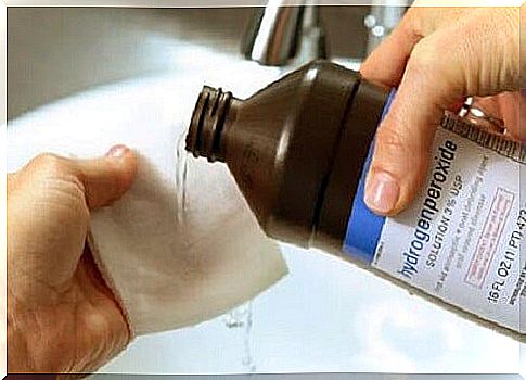 remove hair color from skin with hydrogen peroxide