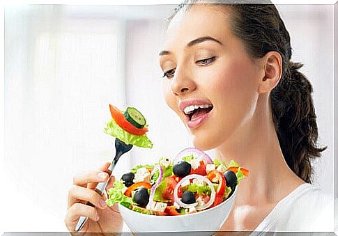 salad in menopause